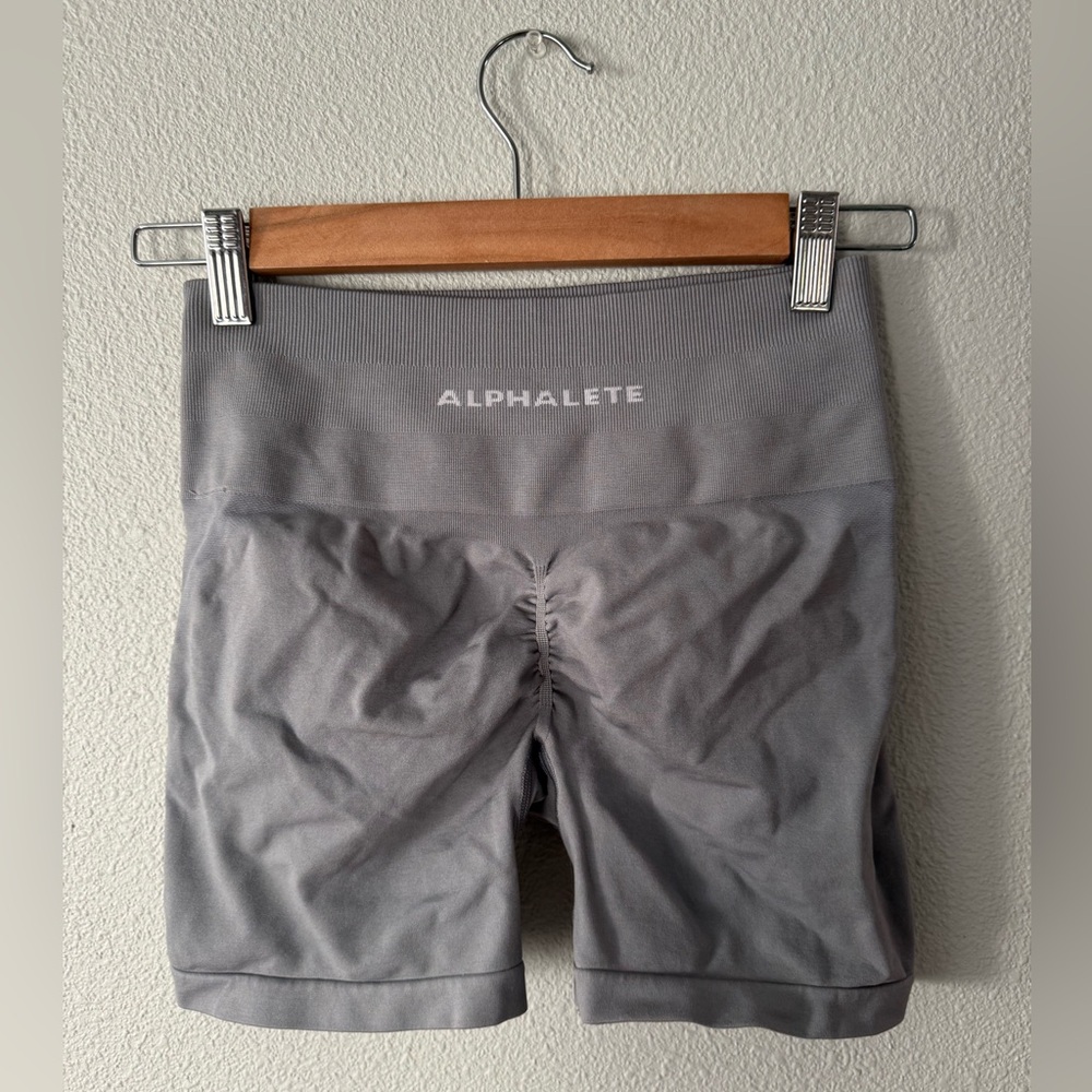 Alphalete Gray Amplify Short